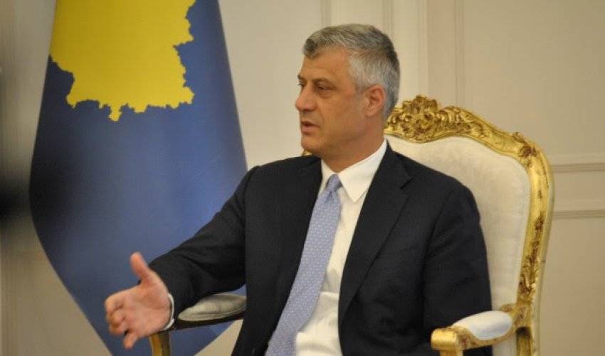 Cumhurbaşkanı Thaçi’den Kutlama Mesajı