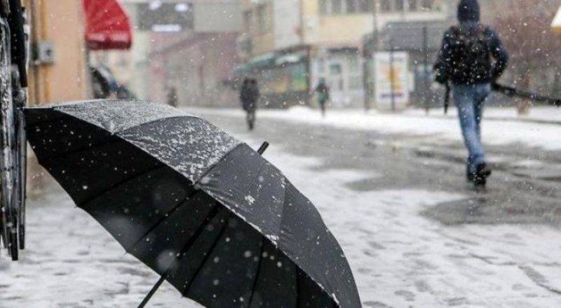 Bugün Hava Soğuk ve Kar Yağışlı