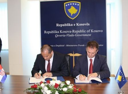 Kosova ve Hırvatistan Hukuk Yardımı Anlaşmasını İmzaladı