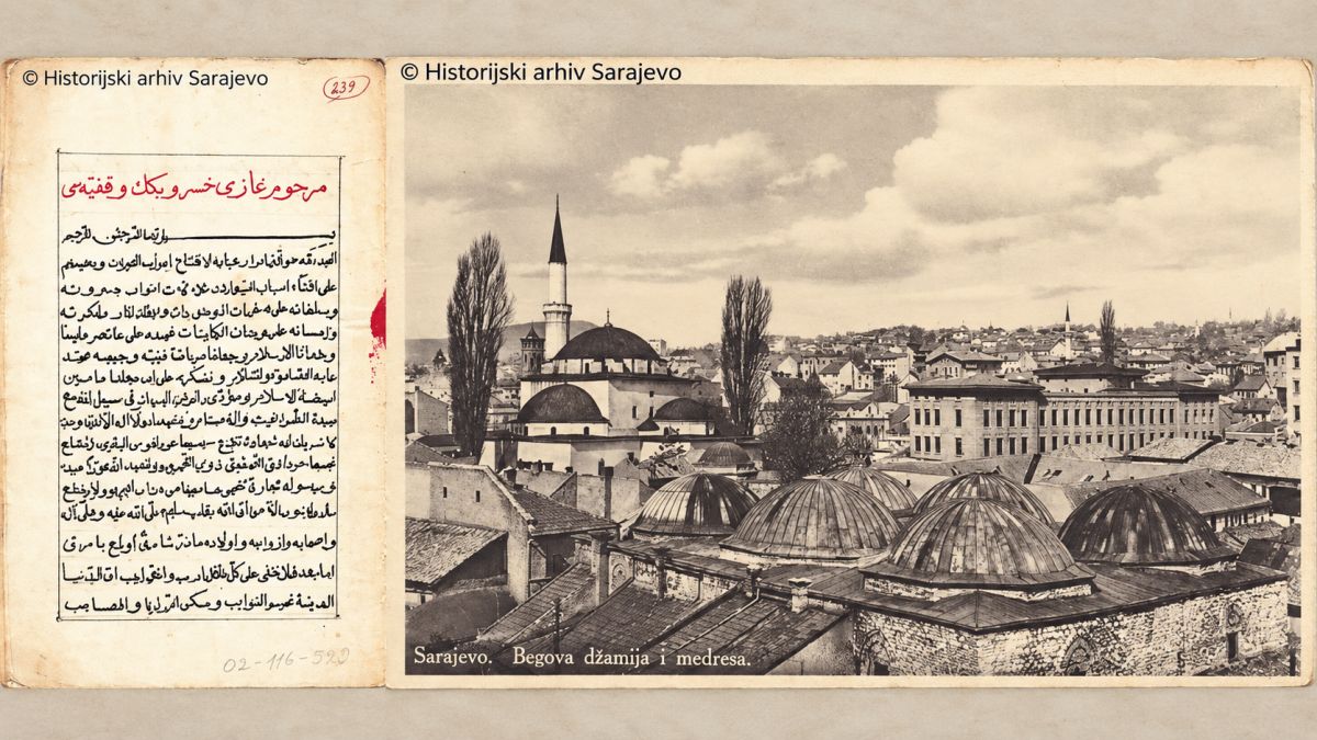 Gazi Hüsrev Bey’in vakfiyeleri yeniden gündemde: “Ne biliyoruz, ne kadar okuyoruz?”
