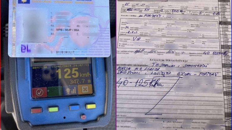 Hız Limitini Aşan Gilanlı Sürücünün Ehliyeti Bir Yıllığına Alındı