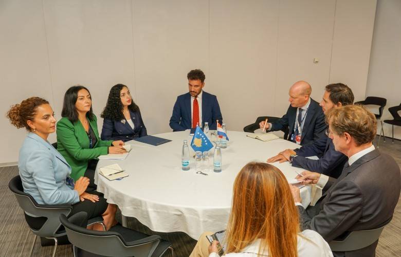 Osmani, Hollanda’dan Destek Talep Etti