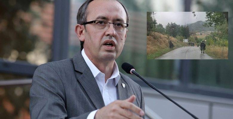 Hoti de Sırp Jandarmasının Kosova’ya Girmesine Tepki Gösterdi