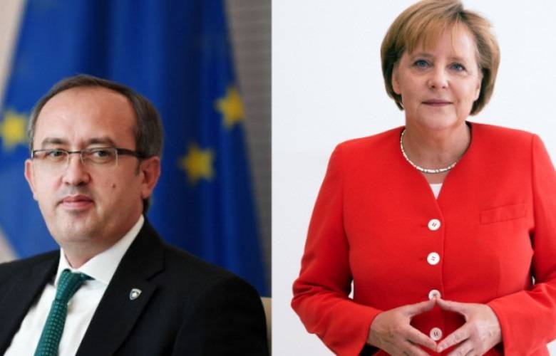 Hoti-Merkel Görüşmesinde Almanya’nın Kosova’ya Desteği Teyit Edildi