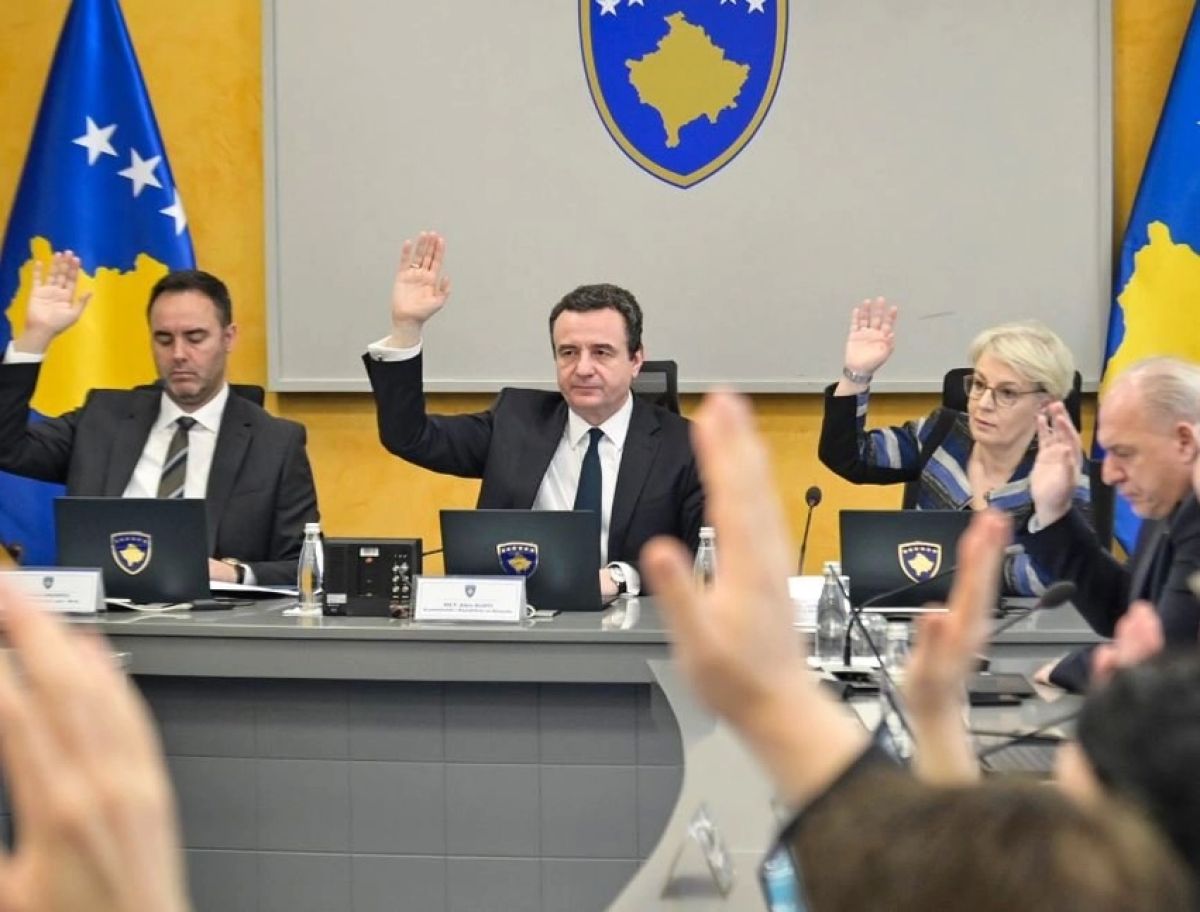 Kosova Hükümeti Bir Dizi Yasa Tasarısı ve Kararı Onayladı
