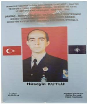Kosovalılar Şehit Hüseyin Kutlu'yu Unutmadı