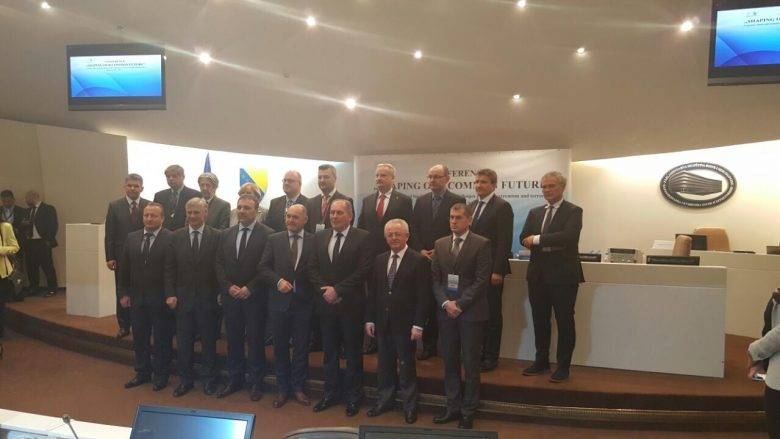 Hyseni,  Sarayova'da Terörle Mücadele Konferansı'nda
