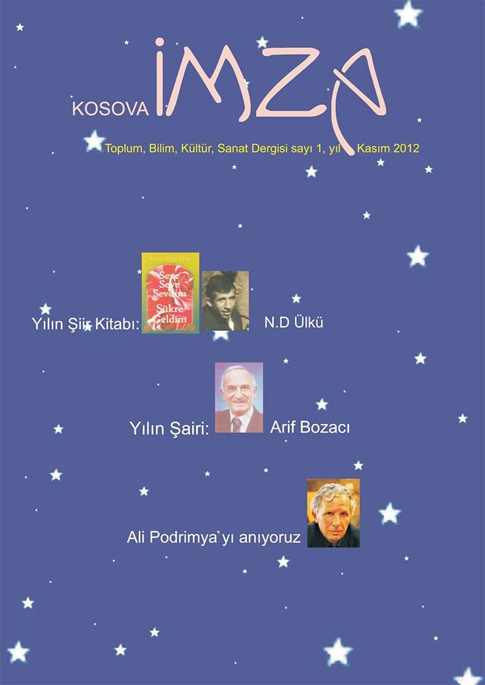 Kosova İmza' Birinci Sayısı Çıktı