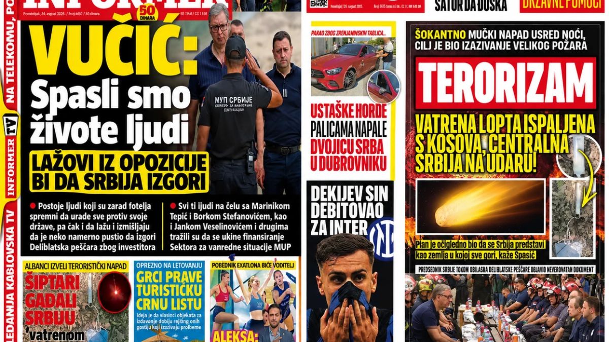 “Ateş Topundan” “Terör Saldırısına”: Sırp Medyasında Kosova Karşıtı Anlatı Nasıl Yayıldı?