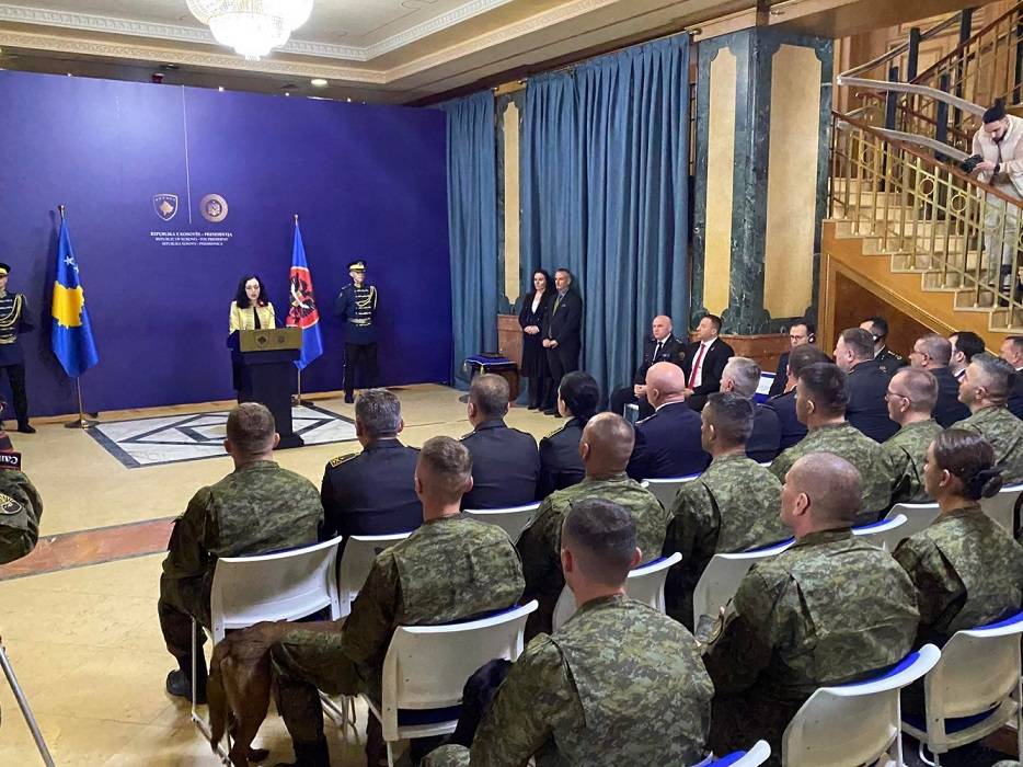 Osmani: Sınırları Koruması Yanısıra, KGG Askerleri Dost Ülkelere de Yardım Sunmaya Hazır