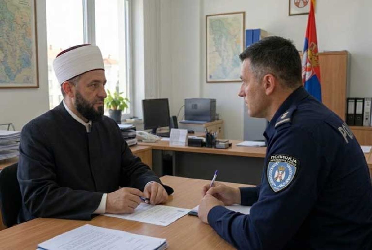  SIRBİSTAN’DA İMAM VE CEMAAT MENSUPLARININ POLİSE ÇAĞRILDIĞI İDDİASI