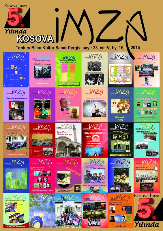 5.yılında KOSOVA İMZA  Ocak Sayısı