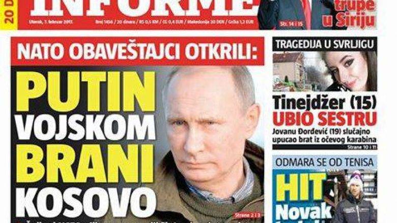 Sırp Medyası: Putin, Ordu ile Kosova'yı Koruyacak
