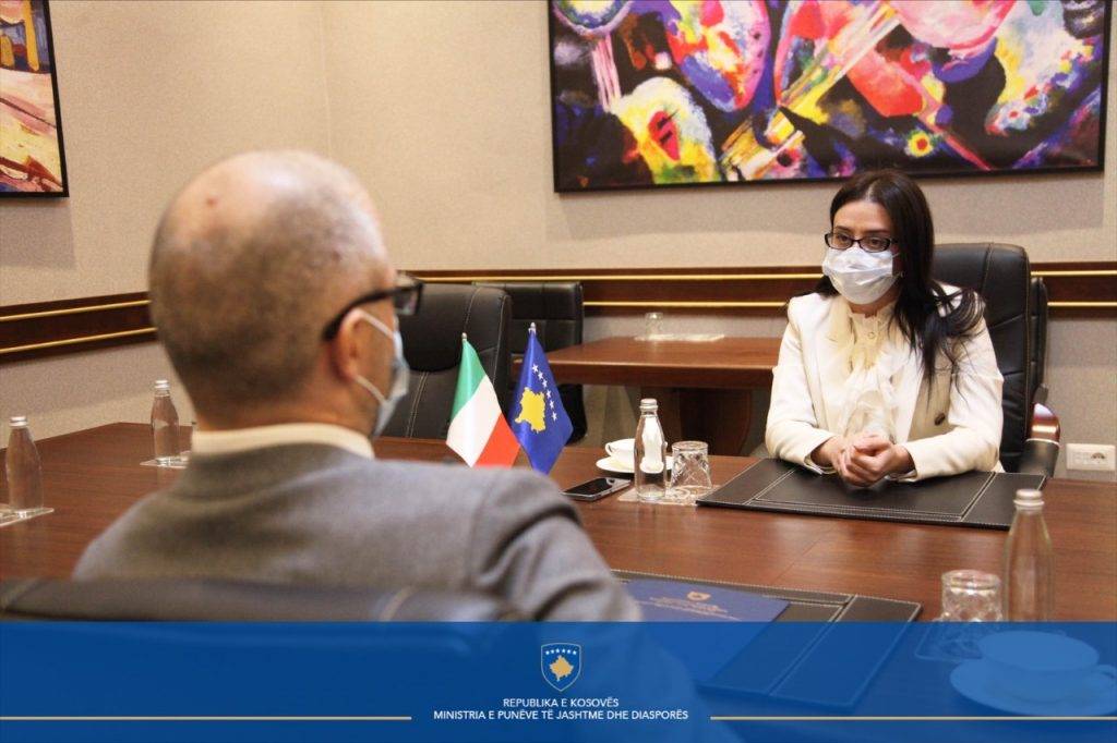 Kosova ve İtalya Arasında Mükemmel İlişkiler Mevcut