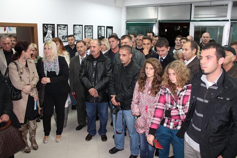 İpek'te Kragi - Sunduri Karikatür ve Çizgi Roman Sergisi Açıldı