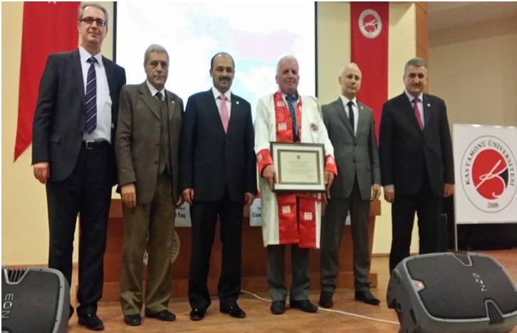 Prof. Dr. İrfan Morina'ya Fahri Doktora