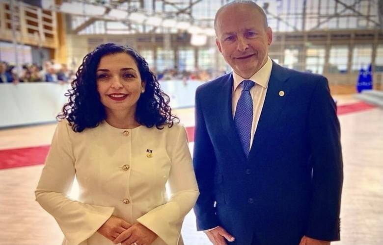 Osmani,  Kosova’nın AK Üyeliği için İrlanda’nın Desteğini Talep Etti
