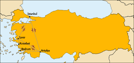 İşadamlarımız İstanbul, Antalya ve İzmir'de