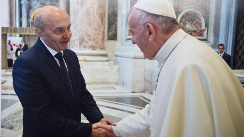 Papa François,  Mustafa'yı Kabul Etti