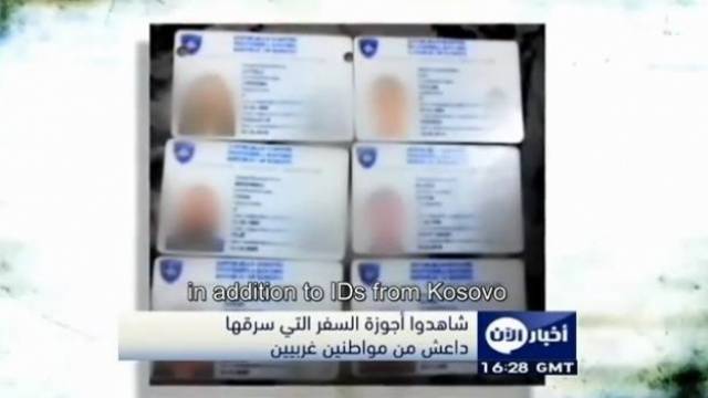IŞİD Kosova Pasaportlarını Çalmış