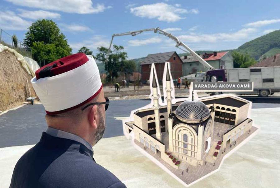 *Karadağ  Bijelo Polje (Akova) Camii ve İslam Merkezi Binasının Temeli Törenle Atıldı.*