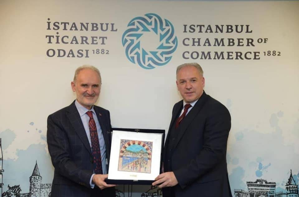 Kosova Heyeti, İstanbul Ticaret Odası'nı Ziyaret Etti