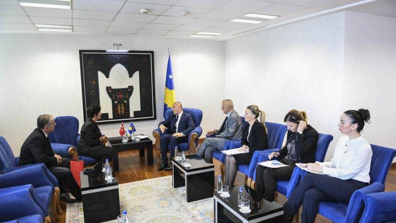 Haradinaj Bir Grup Türkiyeli Doktoru Kabul Etti