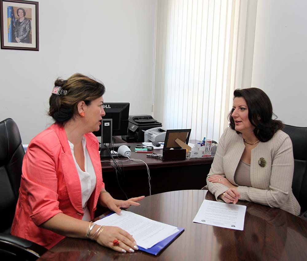 Jahjaga,  Daka ile Seçim Hazırlıklarını Görüştü