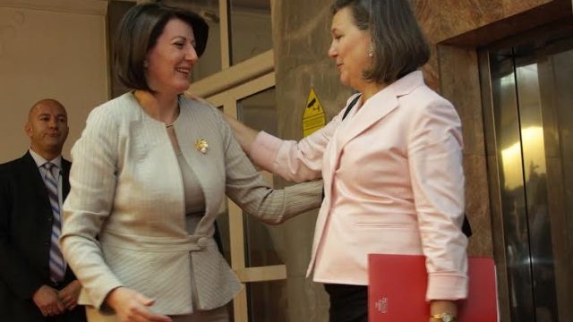 Jahjaga'dan Nuland'a Sırbistan ile Diyalogun Devamı Teminatı