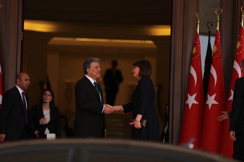 Jahjaga Cumhurbaşkanı Törenine Katıldı