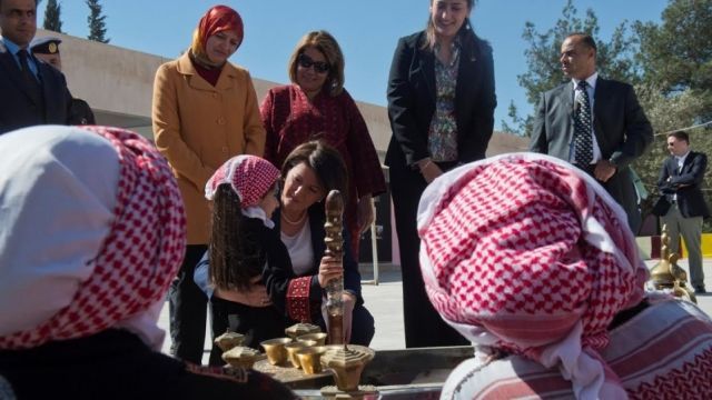 Jahjaga Ürdün Ziyaretinde