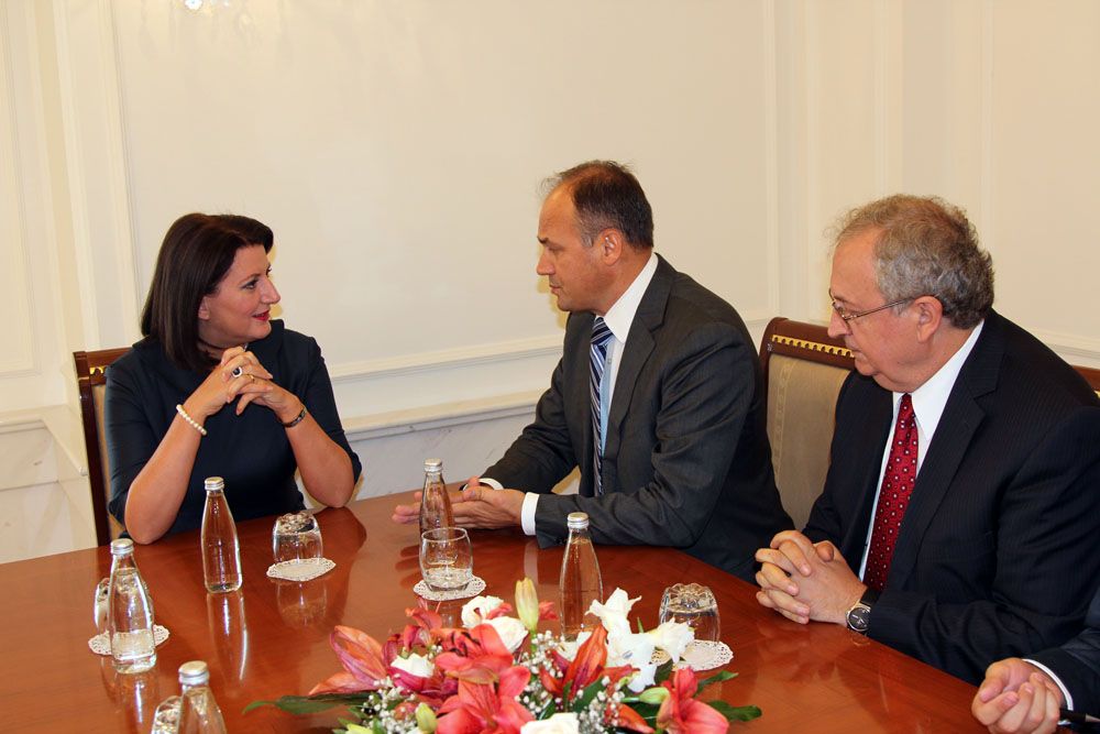 Jahjaga, Kosova'nın Türkiye Yeni Büyükelçisini Kabul Etti