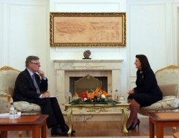 Jahjaga, Kosova Özel Raportörünü Kabul Etti