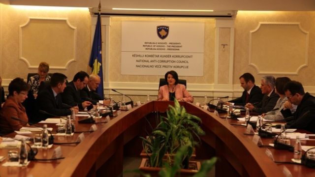 Jahjaga: Yolsuzlukla Mücadelede Elde Edilen Somut Sonuçları Gösterelim