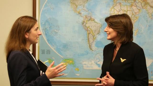 Jahjaga ve Tritter, MCC Yardımlarıından Kosova'nın Yararlanmasını Görüştüler
