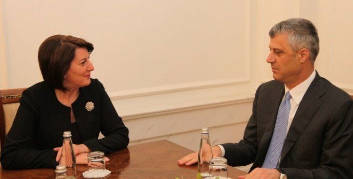 Jahjaga ve Thaçi Ülkedeki Son Gelişmeleri Görüştü