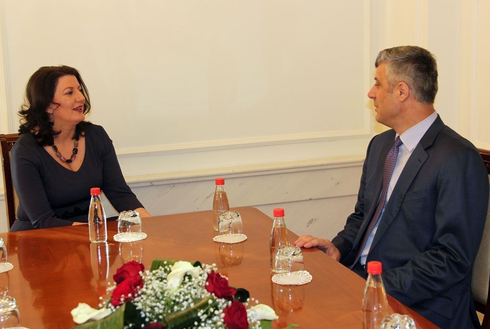 Thaçi, Daçiç ile Görüşmesinden Jahjaga'yı Bilgilendirdi