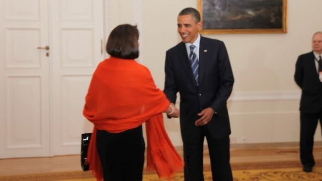 Jahjaga'dan Obama'ya Kutlama