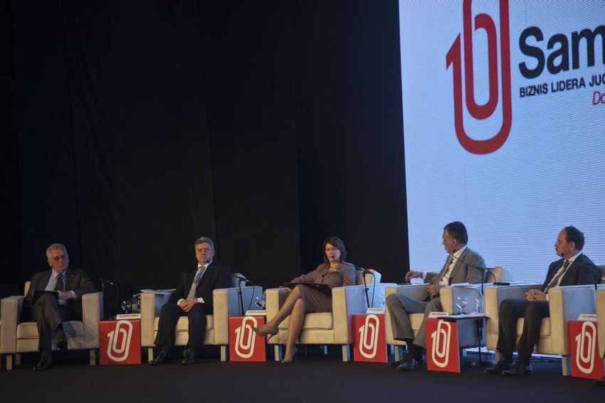 Jahjaga Güneydoğu Avrupa 100 İşletmeci Lideri Zirvesi Açılışına Katıldı