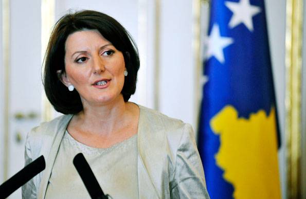 Atifete Jahjaga, Paris'te meydana gelen saldırıları kınadı