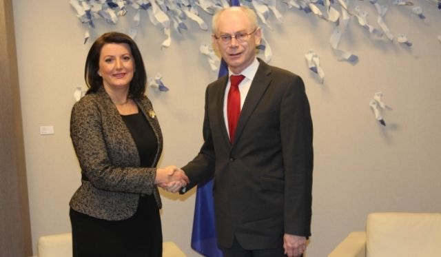 Rompuy: Diyalog, Kosova'nın Avrupa Perspektifi İşlevliğindedir