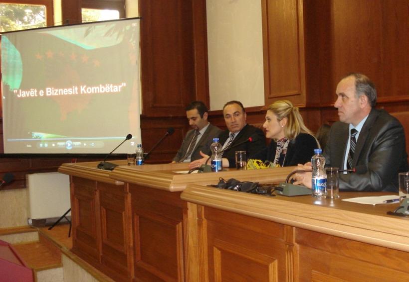 "Ulusal Ekonomi Haftaları" Projesi Prizren'de Tanıtıldı