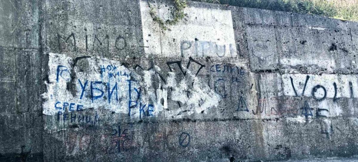 Bijelo Polje’de Yeni Nefret Grafitleri: “Türkleri öldürün”