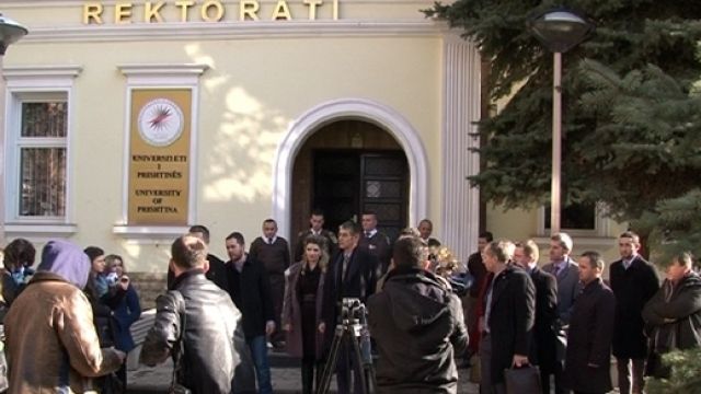 Üniversite Öğrencileri Protestoya Başladı
