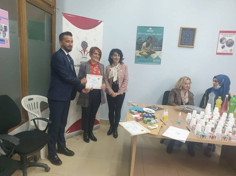 KKGD’de Yeni Kurslar ve Sertifika Töreni