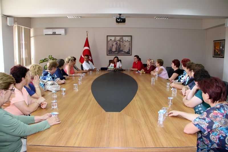Kosova Kadınlar Dayanışma Derneği Bartın'da Yetkililerle Görüştü