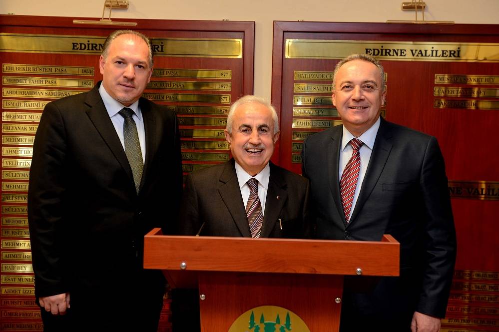 Yetkililerimiz Edirne'de Sağlık ve Eğitim Konularını Görüştüler