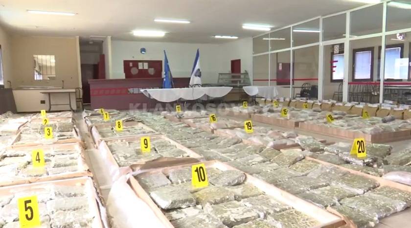 825 Kg Kanabis Ele Geçirildi