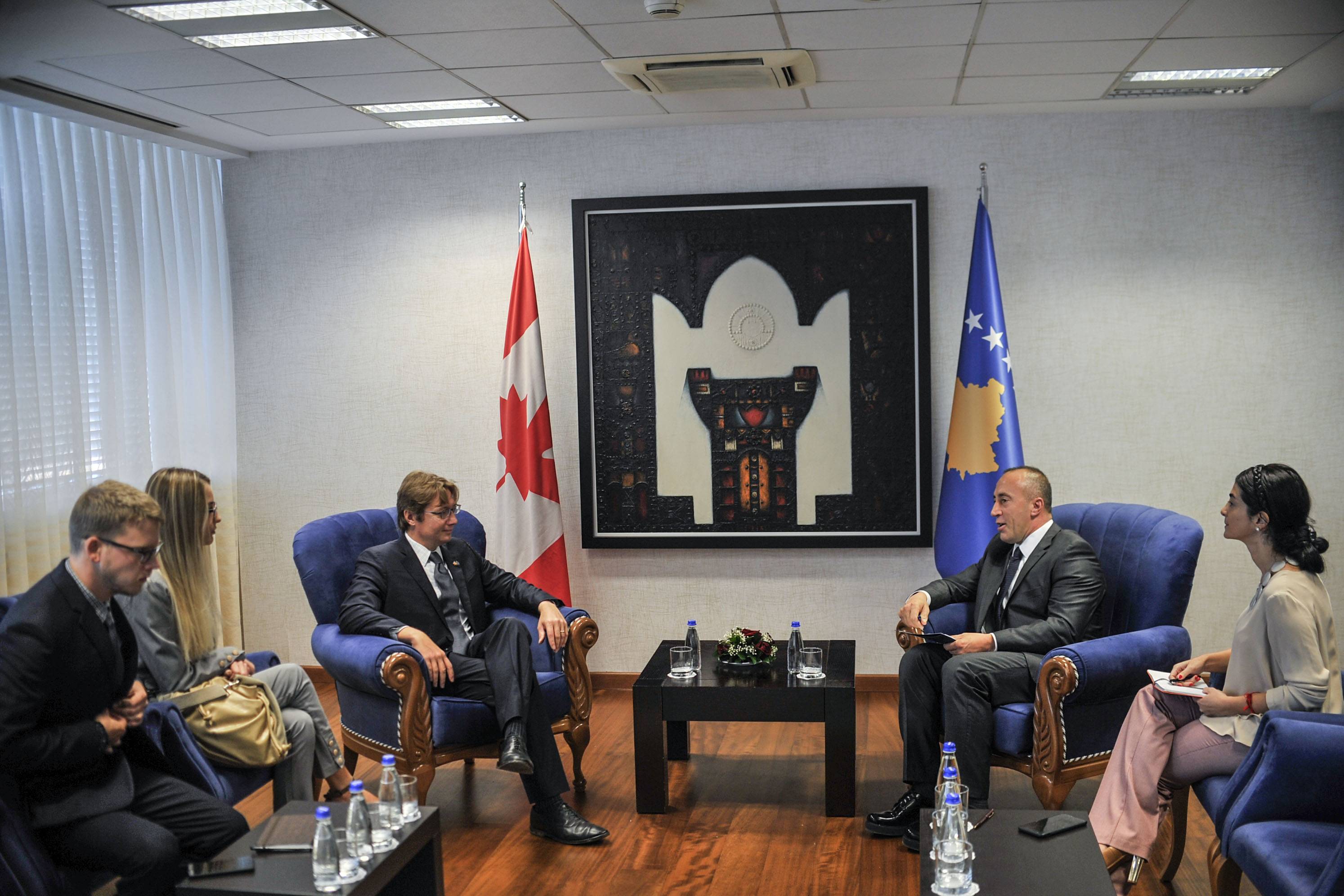 Haradinaj, Kanada’nın Kosova’ya Desteğini Değerlendirdi