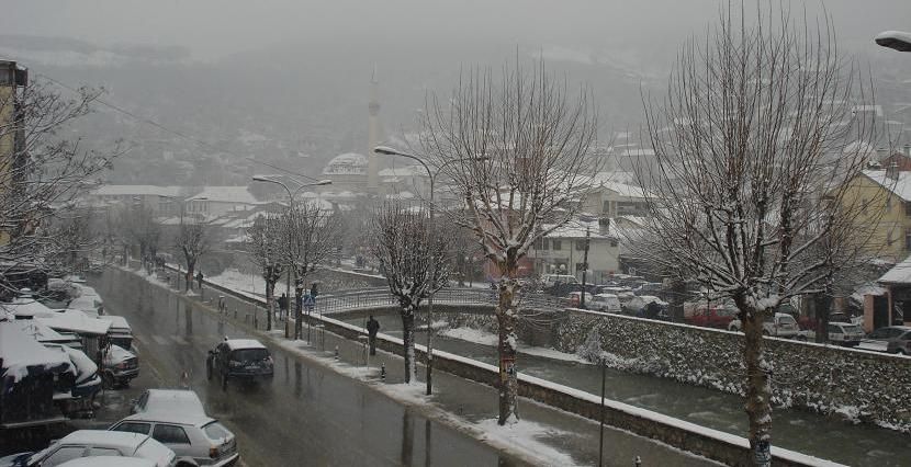 Sabahtan İTibaren Kosova'da Kar Yağıyor